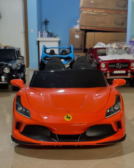 Легендарный Феррари Ф8| 24вольт х2 до 80кг| доставка есть