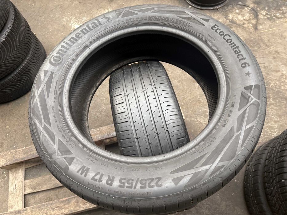 2x Anvelope Vara 225/55 r17 - Continental EcoContact 6 steluta BMW