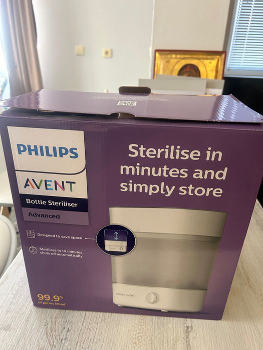 Стерилизатор за бебешки шишета и залъгалки,събира шест шишета