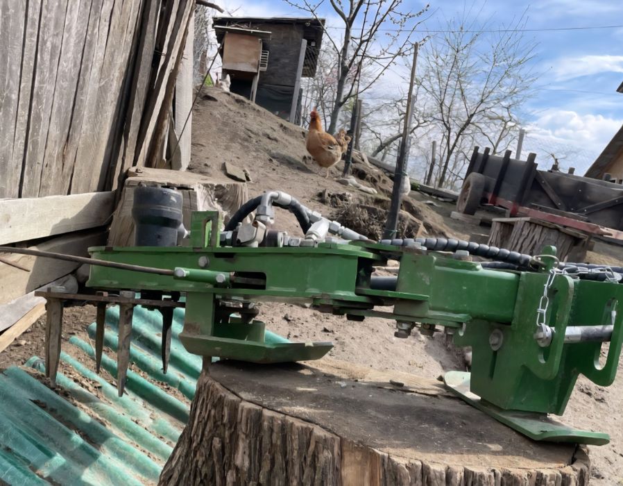 Cauciucuri de tractor si freza cu palpator