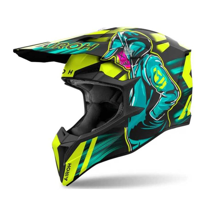 Мотокрос каска Airoh WRAAAP