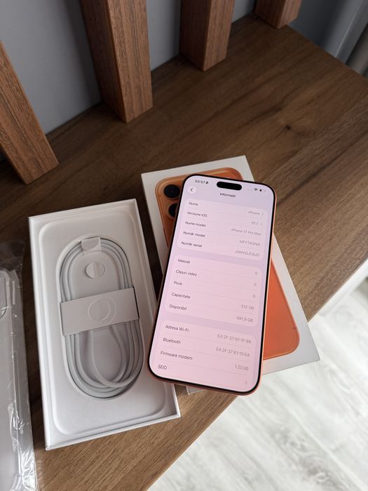 Iphone 17 Pro Max 512GB - Nou