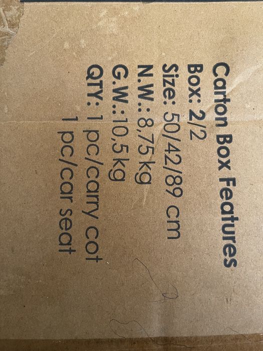 Бебешка количка lorelli crysta 3 in 1