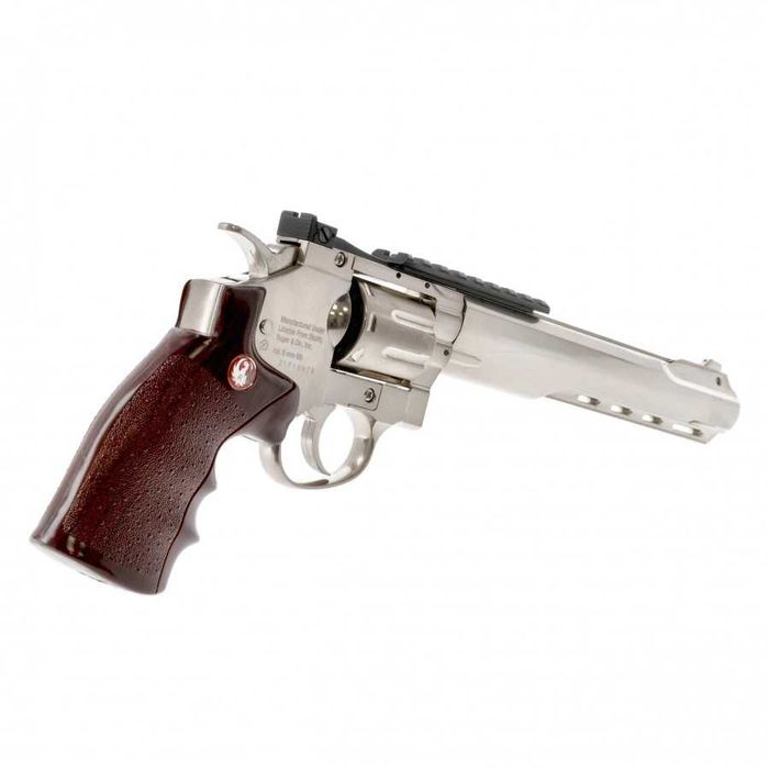 Revolver 4 Joules Ruger Superhawk 8" cal 6mm crom ASG Danemarca airsof