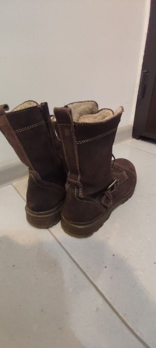 Ghete piele îmblănite mărime 37 38 universale foarte confortabile