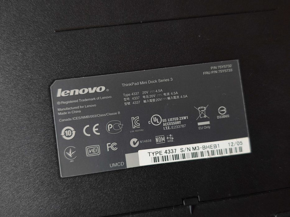 Laptop Lenovo Thinkpad T520 Intel i5 8GB RAM HDD+SSD 15,6"