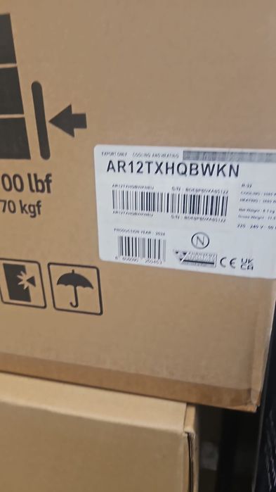 Aer conditionat Samsung AR12TXHQBWKNEU, 12000 BTU A++, NOU., Sigilat.