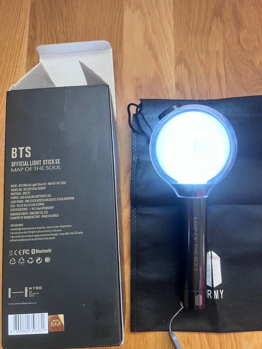 K-pop, BTS Army, BTS cards, Original BTS light stick, Map of the soul