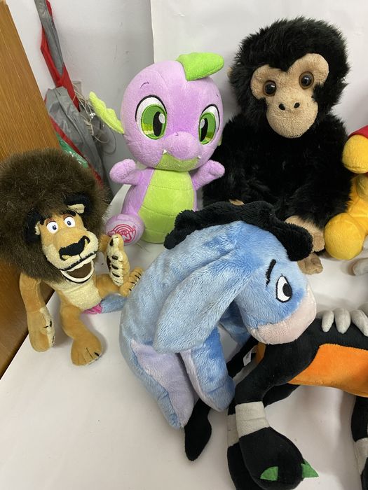 Lot 12 jucării din pluș minion my Little pony winnie en-gros