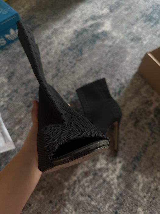 Черные туфли/ботильоны