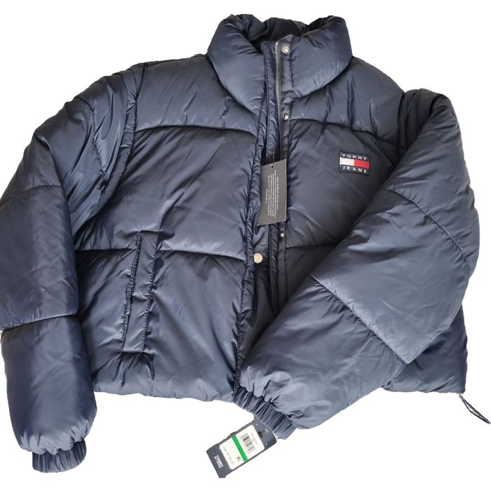 Яке и елек с пух 2в1 Tommy Jeans размер L, ново с етикет