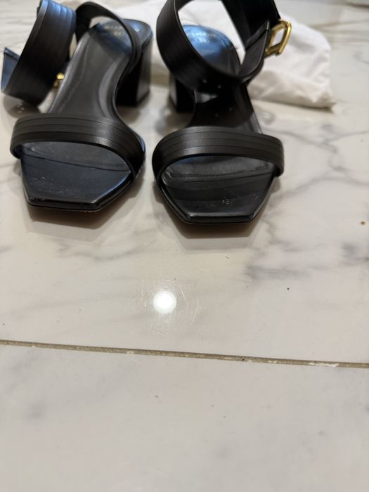 Дамски сандали естествена кожа Balmain Sandals - Calf-skin leather