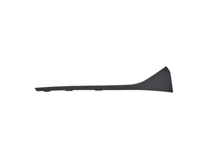 Ornament grila bara protectie, spoiler BMW X1 (F48), 2019-09.2022, montare fata, stanga/dreapta, ornament: negru