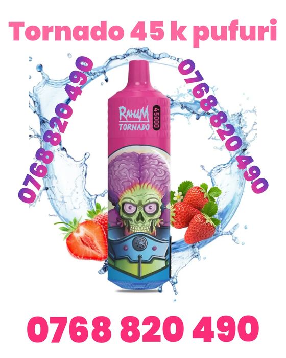 Vape Tornado 45k puffs produs original si sigilat