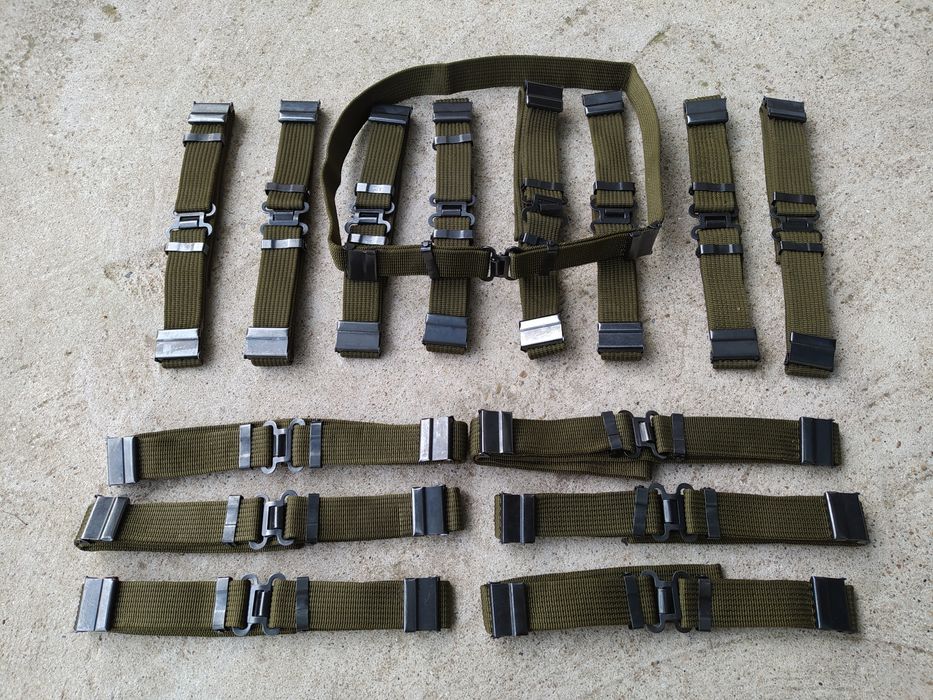 Колани войнишки от естествена кожа (колан , военен , армейски )