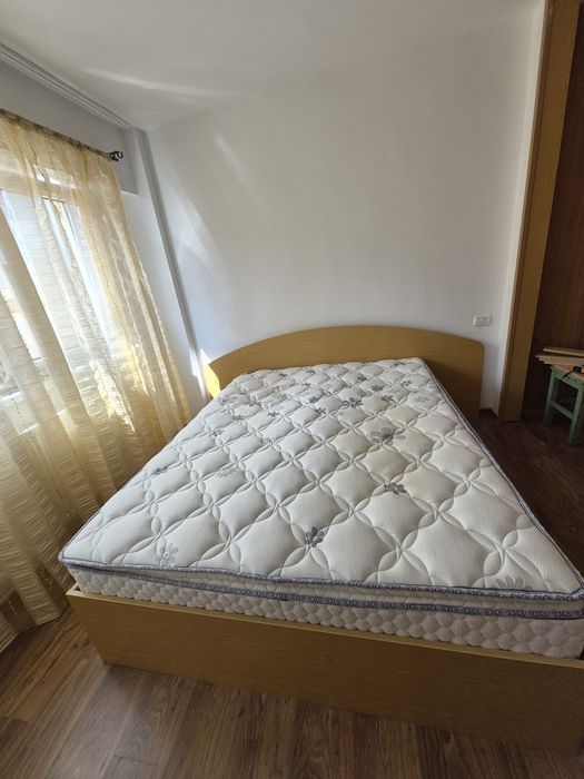 Pat cu doua sertare si doua noptiere 160cm 200cm