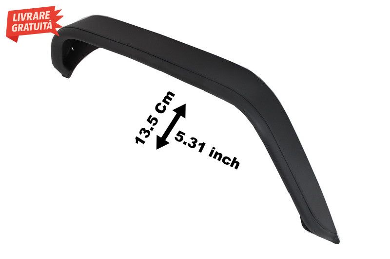 Extensii Aripi Spate din Otel Jeep Wrangler Rubicon JK (2007-2017)