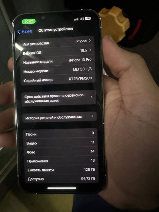 Iphone 13 pro garantiyasi bilan Toshkent