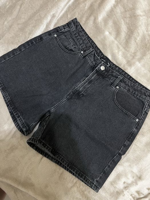 Черни дънкови панталонки