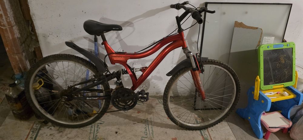 Bicicleta mtb cu amortizoare