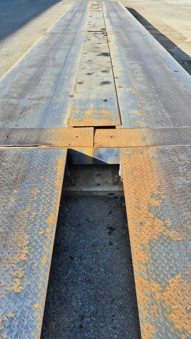 Remat Alba vinde cantar auto 60 tone cu structura metalica