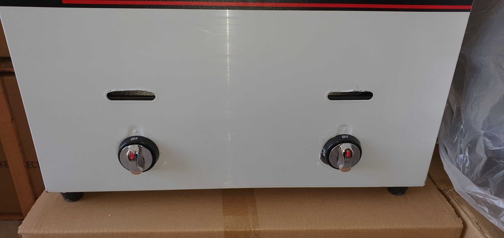 Lichidare stoc Friteuza cuva mare gaz langos TRANSPORT GRATUIT