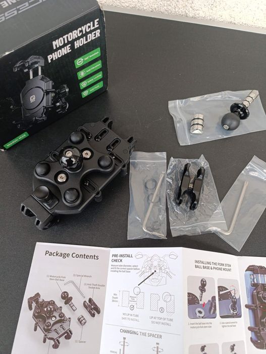 suport smartphone telefon pentru motocicleta kewig M26-B7