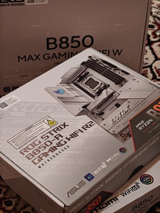 Asus ROG Strix B850-A Gaming Wifi 7 + T-Force Delta 16 gb (2*8) 6000