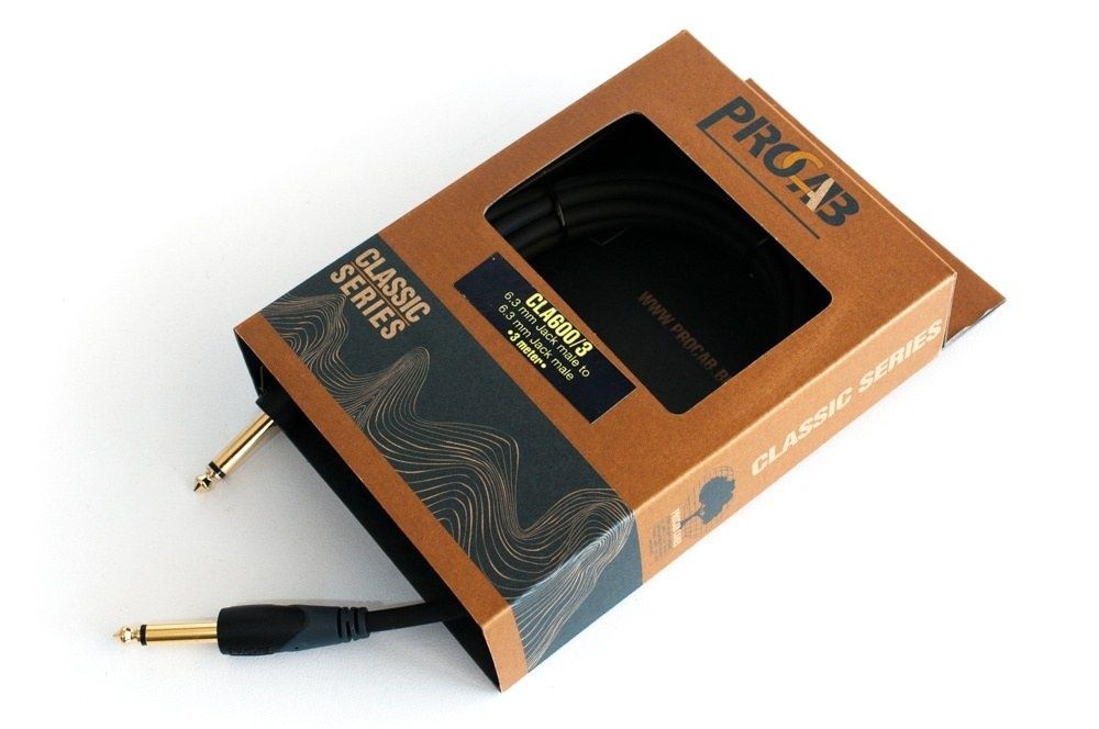 Професионален аудио кабел Procab Белгия - RCA/XLR/6.3мм/3.5мм/USB