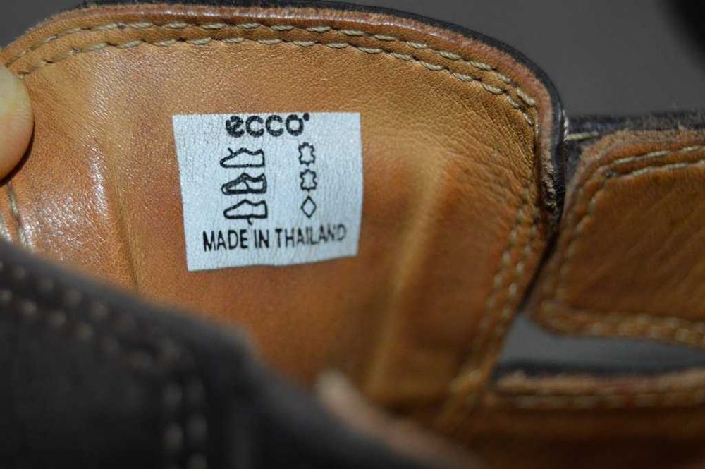 Slapi papuci piele Ecco marime 43