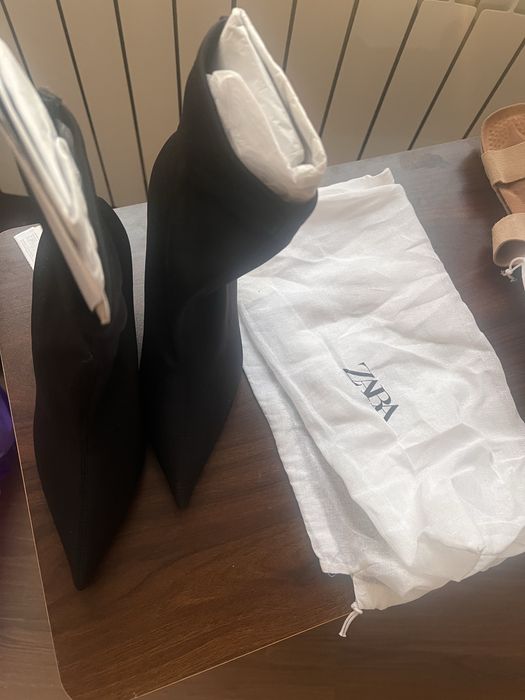 Новые zara ботинки сапоги