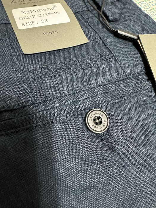 Мужские брюки лён