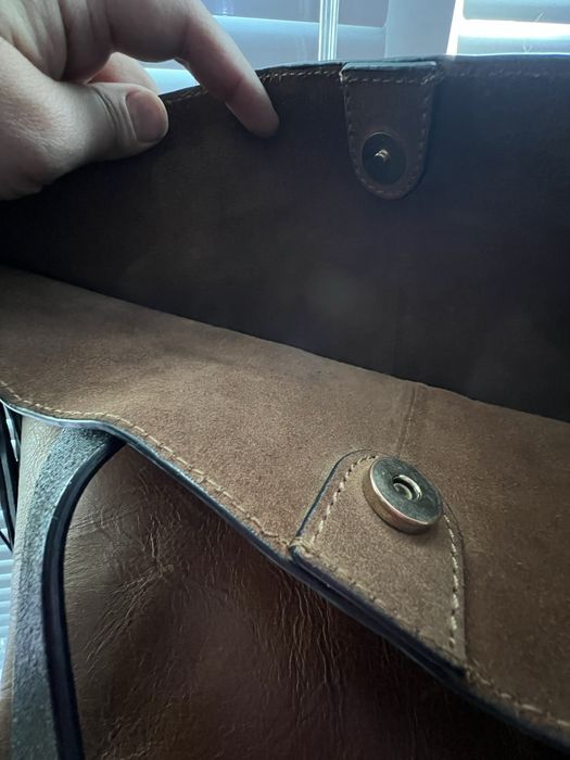 Продам кожаную  сумку