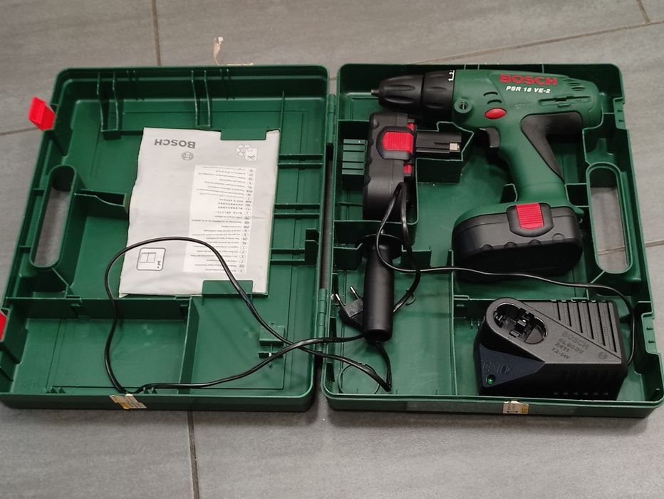 Винтоверт BOSCH PSR 18 VE-2 / Дрелка