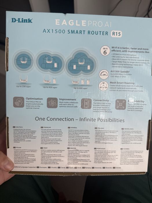 Router Wi-fi 6 EAGLE PRO AI R15