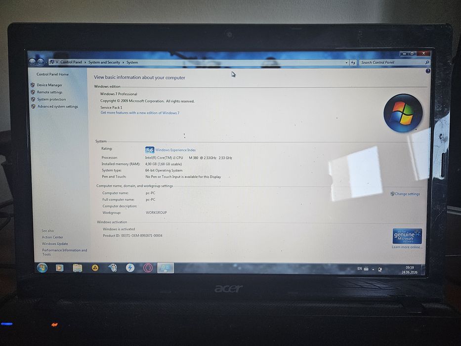 Acer aspire 5742-384g50mnkk