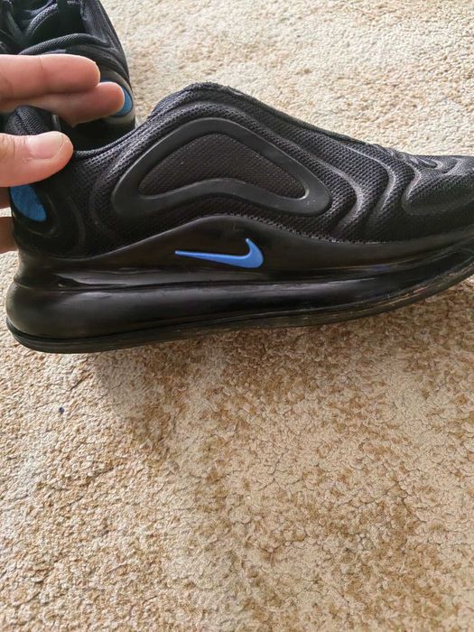 nike AIRMAX blue and black
