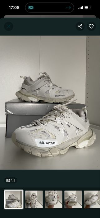 Balenciaga Track White 40,40