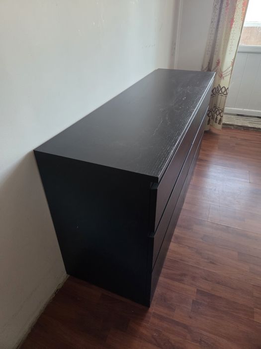 Комод черный IKEA