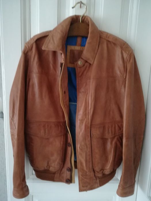 Geaca piele Massimo Dutti M bărbați