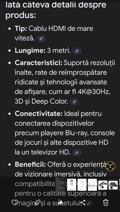 Cablu HDMI 3 High Speed 3 metri si 1,5