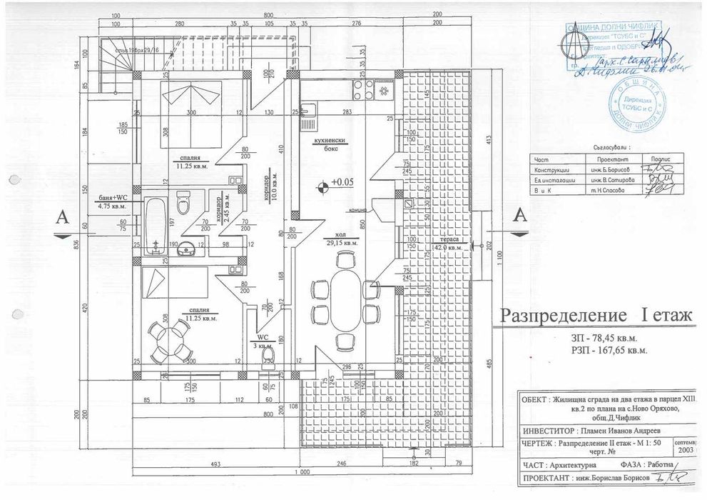 къща на груб строеж