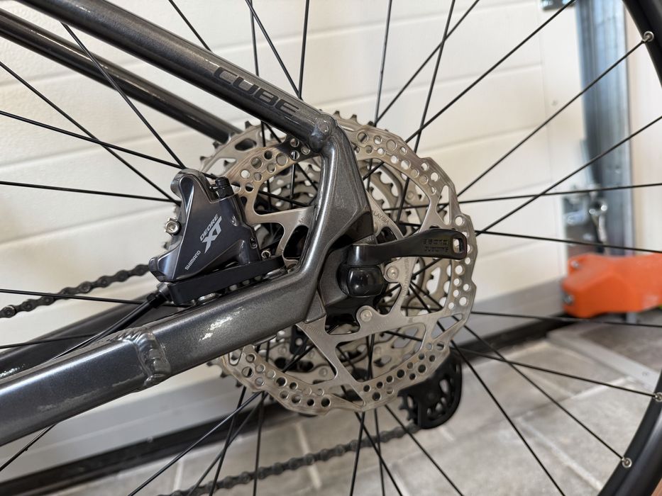 Велосипед 29 CUBE  - Reaction SLX SLATEBLK BLK