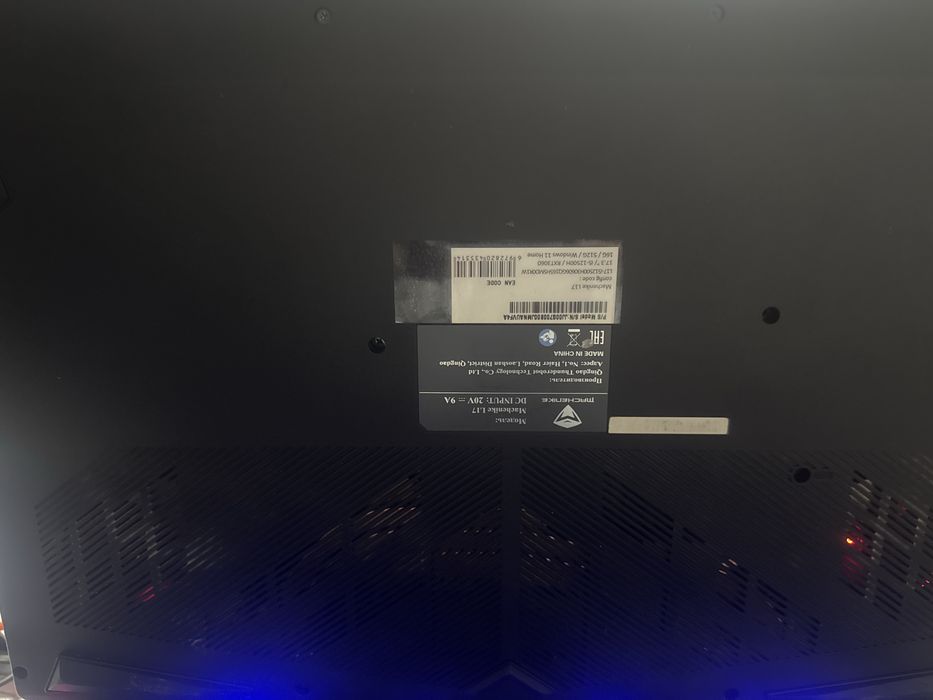 Игровой ноутбук machenike