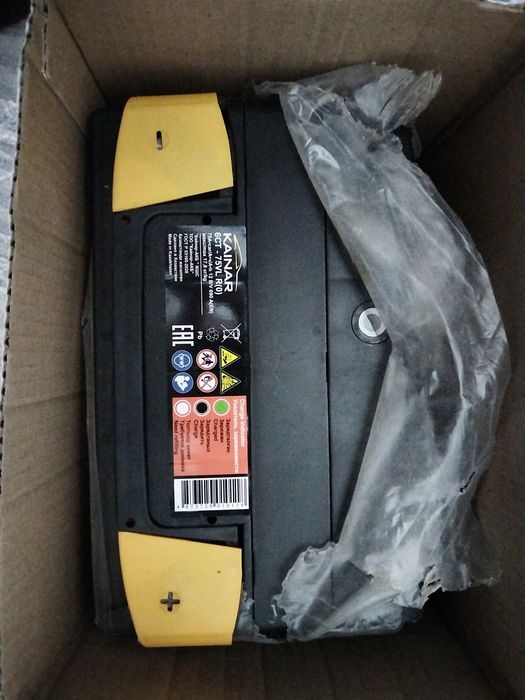 Новый акумулятор