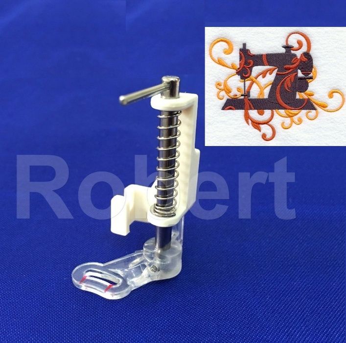 Piciorus brodat matlasat pt masini cusut Brother Singer Toyota Minerva