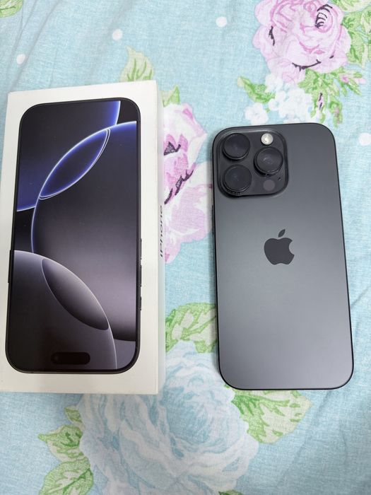 Iphone 16pro black titanium