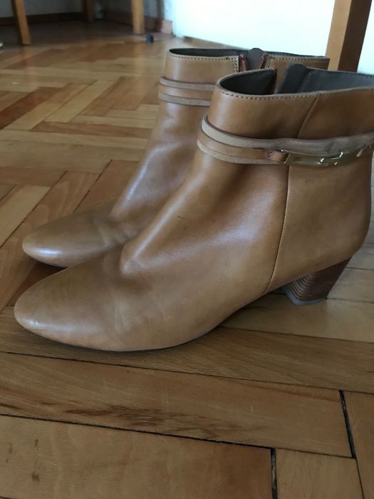 Дамски боти Ecco, размер 40, телесен цвят, тесни