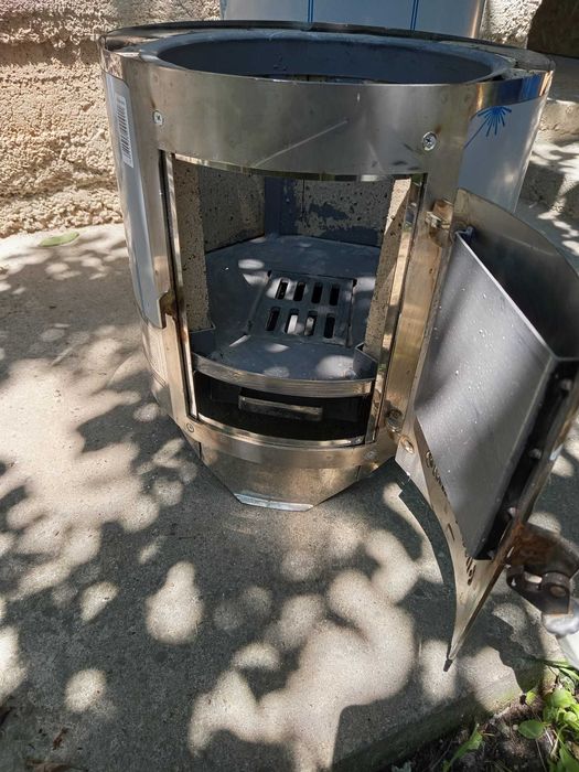 Vând boiler pe lemne - 110 litri - nou