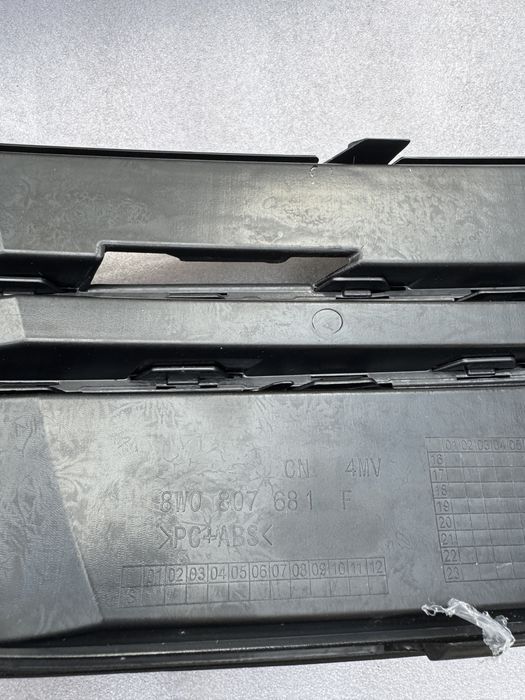 Комплект решетки за броня S4 A4 S-Line B9